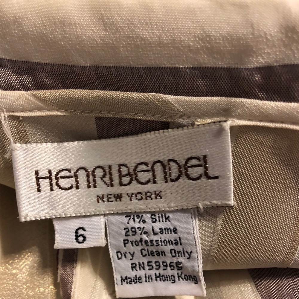 Henri Bendel Striped Blouse - Picture 6 of 6